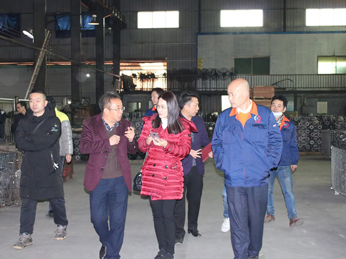 凌霄泵業財務總監來公司調研 凌霄泵業財務總監來公司調研